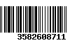 Código de Barras 3582608711