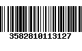 Código de Barras 3582810113127