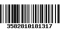 Código de Barras 3582810181317