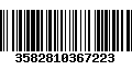 Código de Barras 3582810367223