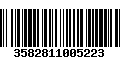 Código de Barras 3582811005223