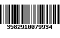 Código de Barras 3582910079934