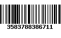 Código de Barras 3583788386711