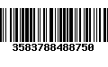 Código de Barras 3583788488750