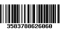 Código de Barras 3583788626060