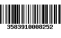 Código de Barras 3583910008252