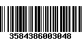 Código de Barras 3584386003048