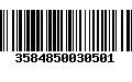 Código de Barras 3584850030501