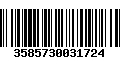 Código de Barras 3585730031724