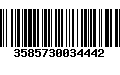 Código de Barras 3585730034442