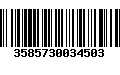 Código de Barras 3585730034503