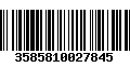 Código de Barras 3585810027845