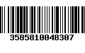 Código de Barras 3585810048307