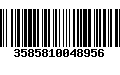 Código de Barras 3585810048956