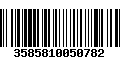 Código de Barras 3585810050782