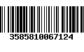 Código de Barras 3585810067124