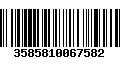 Código de Barras 3585810067582