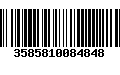 Código de Barras 3585810084848