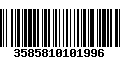 Código de Barras 3585810101996