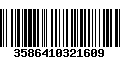 Código de Barras 3586410321609