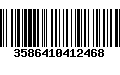 Código de Barras 3586410412468