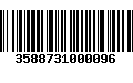 Código de Barras 3588731000096