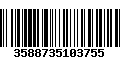 Código de Barras 3588735103755