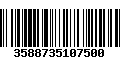 Código de Barras 3588735107500