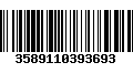 Código de Barras 3589110393693