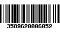 Código de Barras 3589620006052