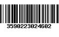 Código de Barras 3590223024602