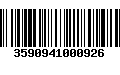 Código de Barras 3590941000926