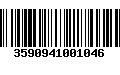 Código de Barras 3590941001046