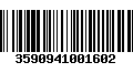 Código de Barras 3590941001602