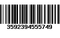 Código de Barras 3592394555749