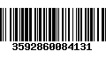 Código de Barras 3592860084131