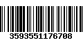 Código de Barras 3593551176708