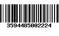 Código de Barras 3594485002224