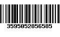 Código de Barras 3595052856585