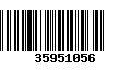 Código de Barras 35951056