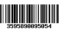 Código de Barras 3595890095054