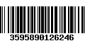 Código de Barras 3595890126246