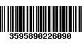 Código de Barras 3595890226090