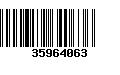 Código de Barras 35964063