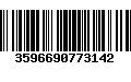 Código de Barras 3596690773142