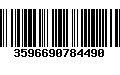 Código de Barras 3596690784490