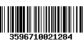 Código de Barras 3596710021284