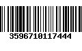 Código de Barras 3596710117444