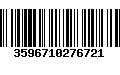 Código de Barras 3596710276721
