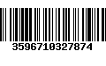 Código de Barras 3596710327874